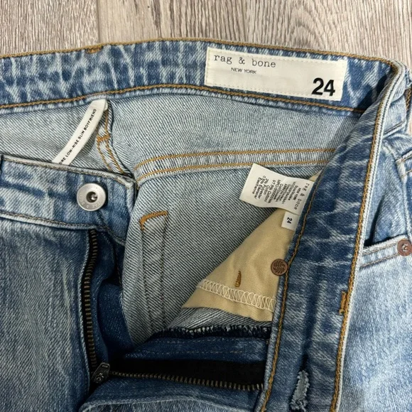 RAG & BONE Dre Low Rise Slim Boyfriend - Picture 7 of 9